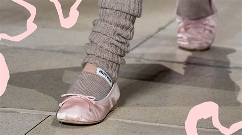 miu miu patchwork shoes|Miu Miu ballet flats.